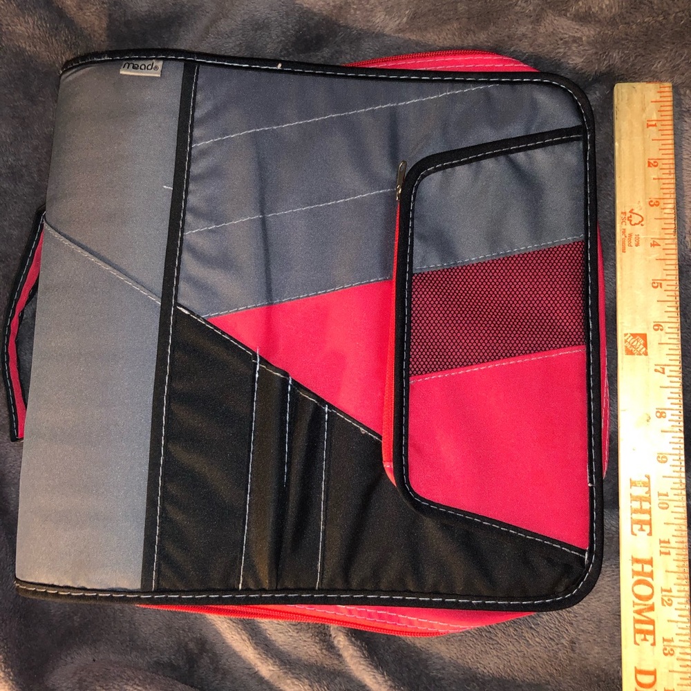 Large mead coupon binder with pocket sleeves